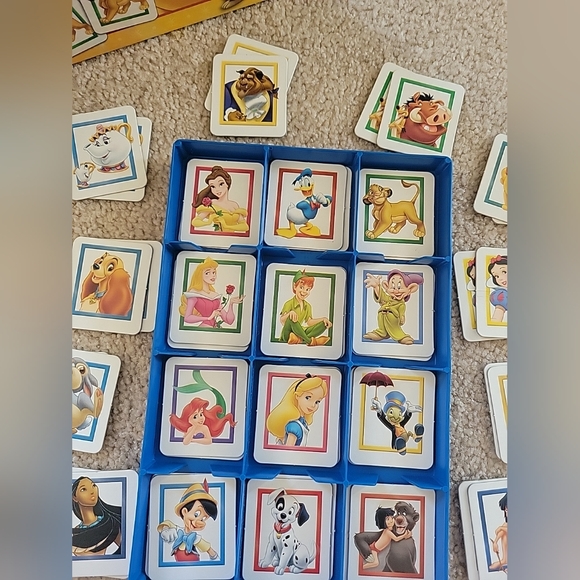 The Disney Edition Memory Matching Game MB Milton Bradley 41020 COMPLETE 2002 - Picture 4 of 14
